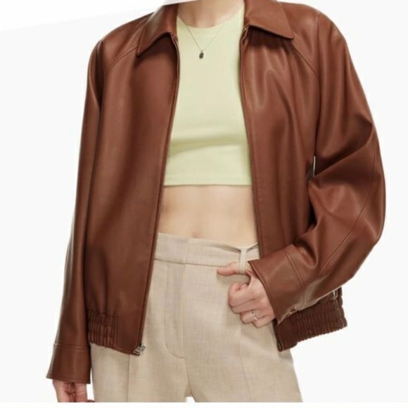 Aritzia Vouch leather jacket - Picture 2 of 5